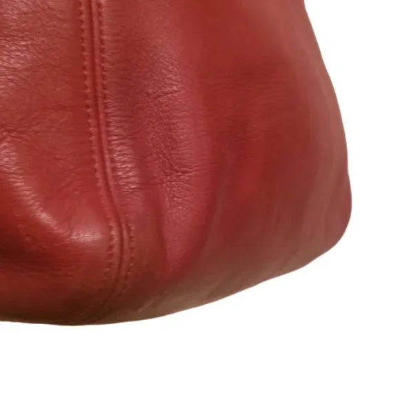 💎EUC💎 | Gorgeous 🟥🔴🟥RARE Red🟥🔴🟥 | Vintage Coach 4157 Bag | Waverly Tote - Picture 9 of 16